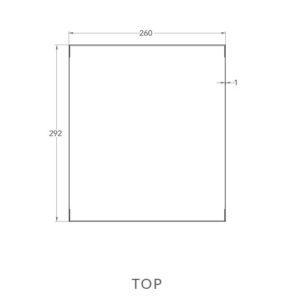 Aufbewahrungsbox von Anne Linde, Abmessungen
