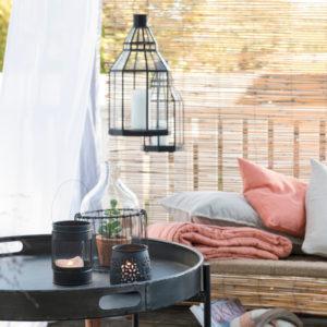 Beistelltische-aus-Metall-von-Ib-Laursen