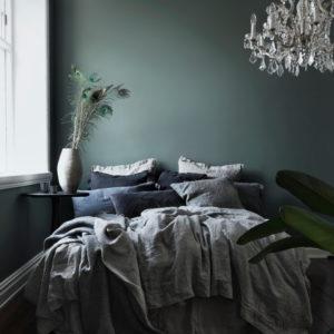 Lovely Linen Chambray black Bettwäsche