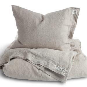 Bettbezug-Misty-light-grey-Lovely-Linen