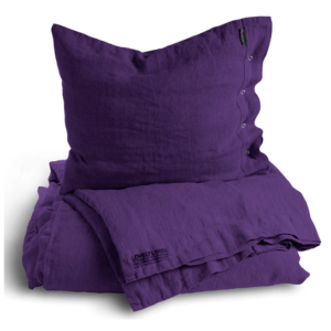 Bettbezug-in-aubergine-von-Lovely-Linen-in-den-Abmessungen-155x220