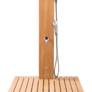 Gartendusche-Borne-aus-Irokoholz