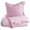Hochwertige-Bettw-sche-aus-Leinen-in-den-Abmessungen-155x220cm-von-Lovely-Linen-in-zart-rosa