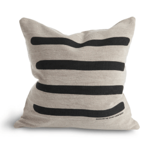 Kissen-schwarze-Streifen