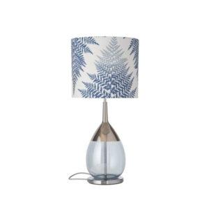 Lute-Tischlampe-Base-topaz-blue-schirm-indigo-small