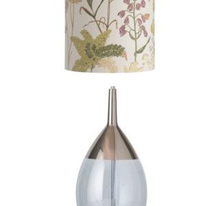 Lute-Tischlampe-base-green-topaz-blue-platinum-branches-botanical