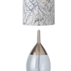 Lute-Tischlampe-base-green-topaz-blue-platinum-branches-indigo