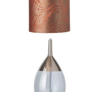 Lute-Tischlampe-base-green-topaz-blue-platinum-leaves-wild-rust