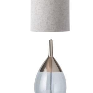 Lute-Tischlampe-base-green-topaz-blue-platinum-silver