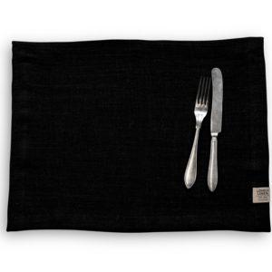 Platz-Set-black