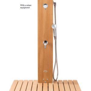 Pooldusche-Borne-Iroko-mit-Mixer