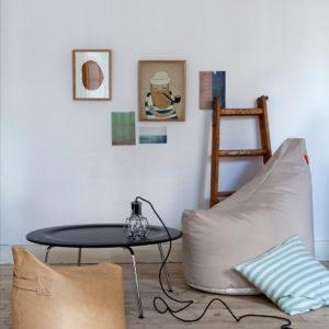 Sitzkissen-von-Trimm-in-Leder-und-canvas-mod