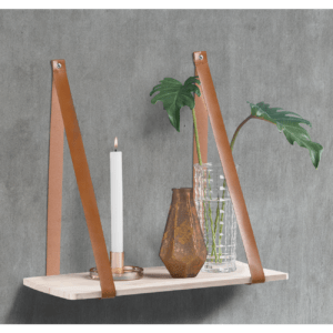 Wandregal-Silje-mit-Lederschlaufen