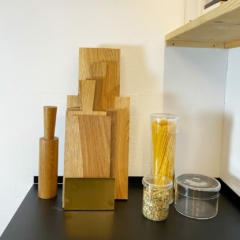 Küchenhelfer Nudelsammler Glasgefäß mit Decke Küchenhelfer Nudelsammler Glasgefäß mit Decke