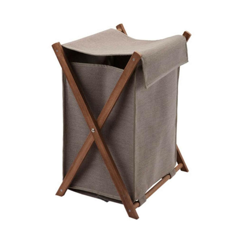 Eleganter Wäschekorb Dali in taupe von Aquanova