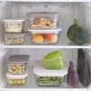 Stapelbare Frischebox MEAL_PREP_STONE Kühlschrank