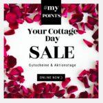 Leinen Gutscheine und Aktionstage