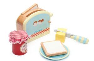 Holzspielzeug Toaster Set von Le Toy Van (8 Teilig)